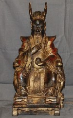 Antiker Dragon King in Bronze Ming Dynastie